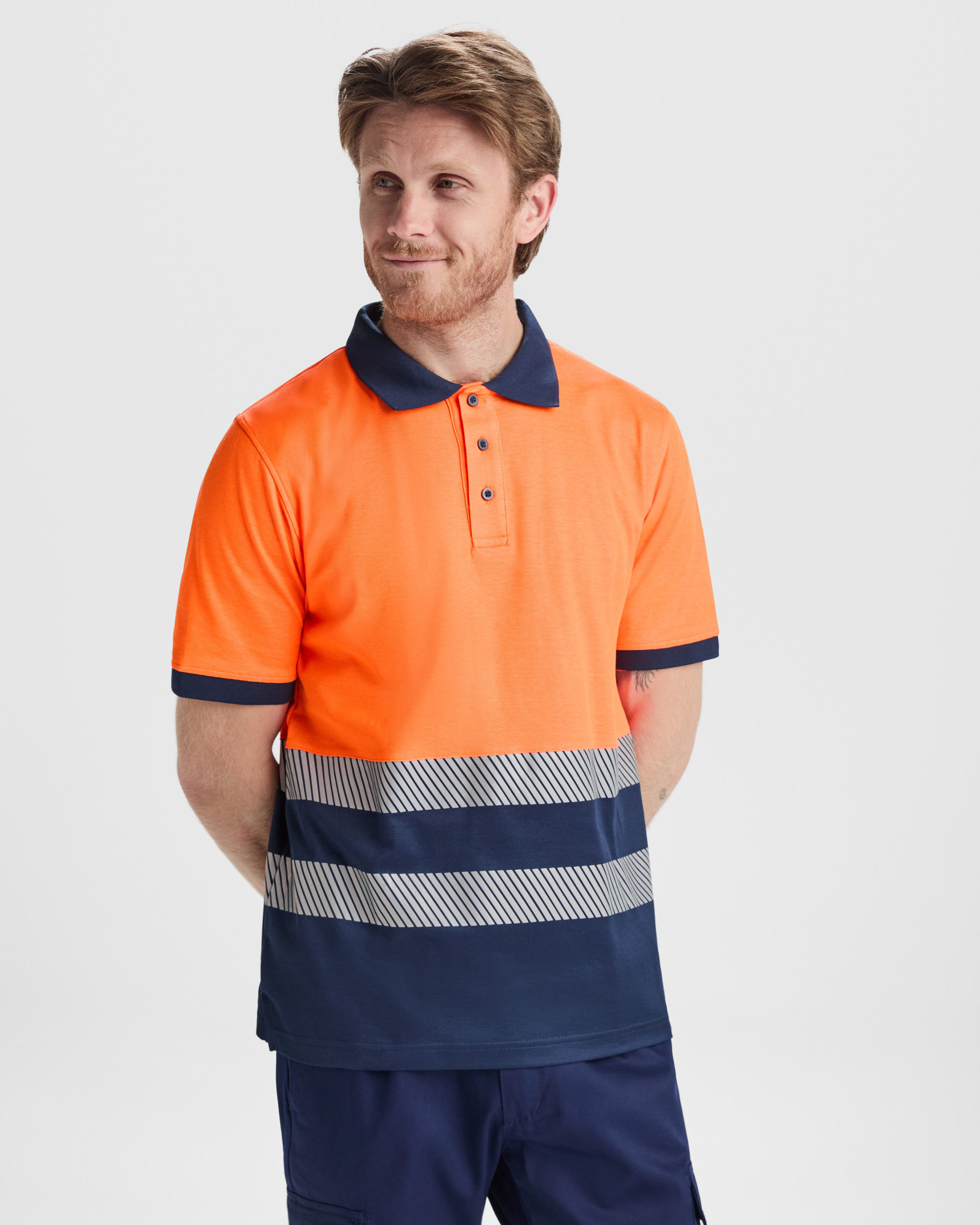 Atmungsaktives, kurzärmeliges Poloshirt mit hoher Sichtbarkeit Bestick & Bedruckt Ab 24,95 €