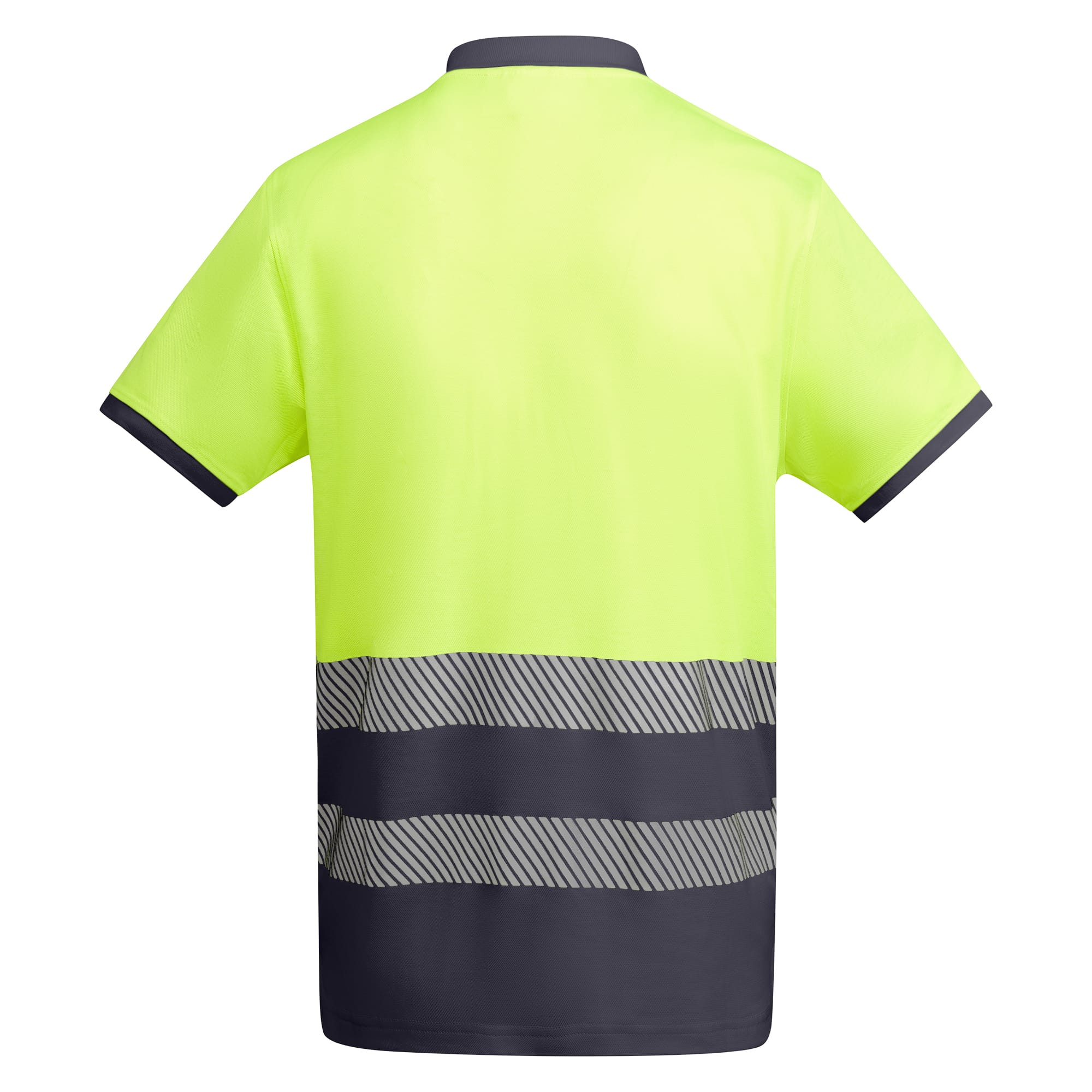 Atmungsaktives, kurzärmeliges Poloshirt mit hoher Sichtbarkeit Bestick & Bedruckt Ab 19,95 € - Ansicht 12