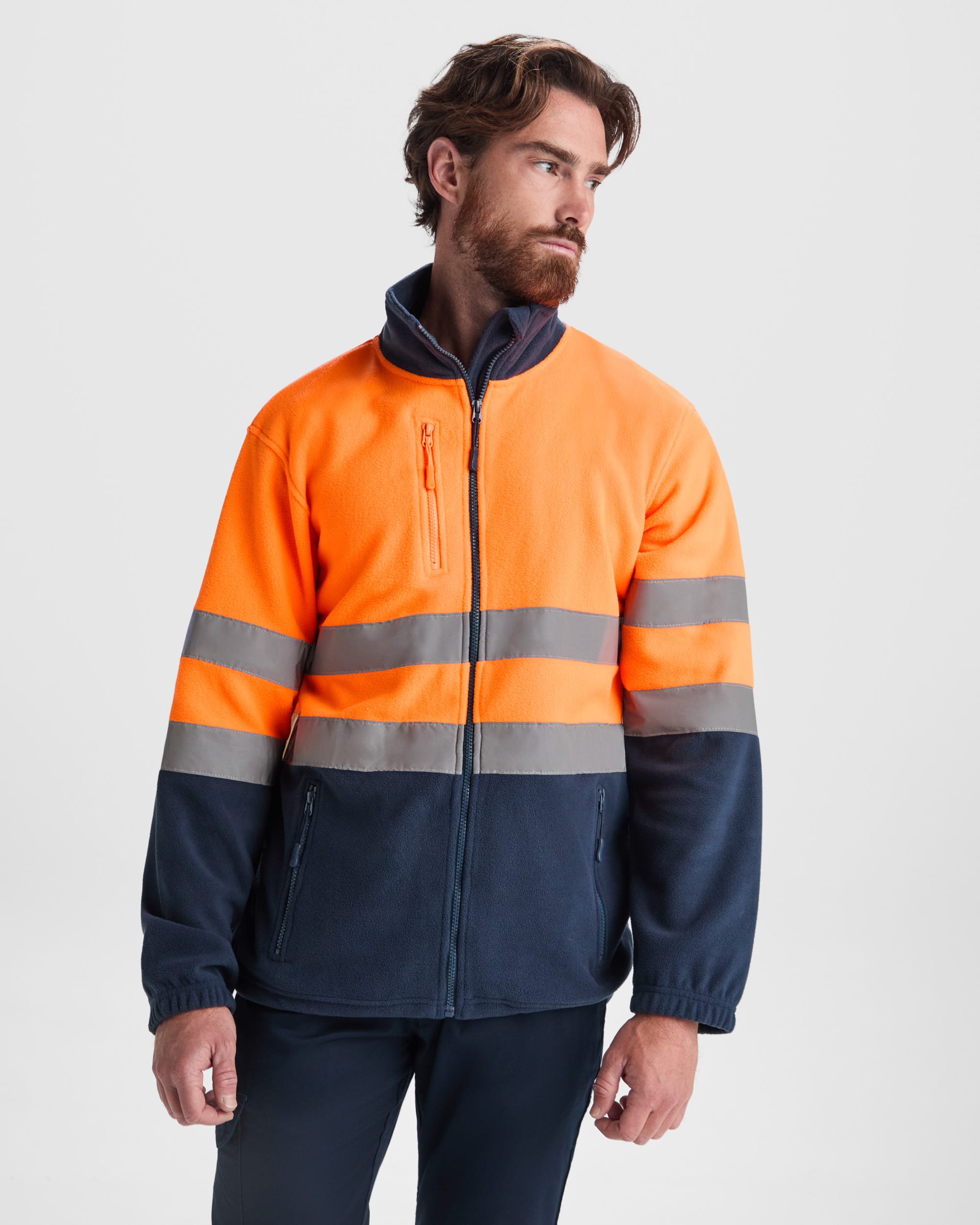 Warnschutz Hochsichtbare Fleecejacke Bestickt & Bedruckt ab 29,95 €