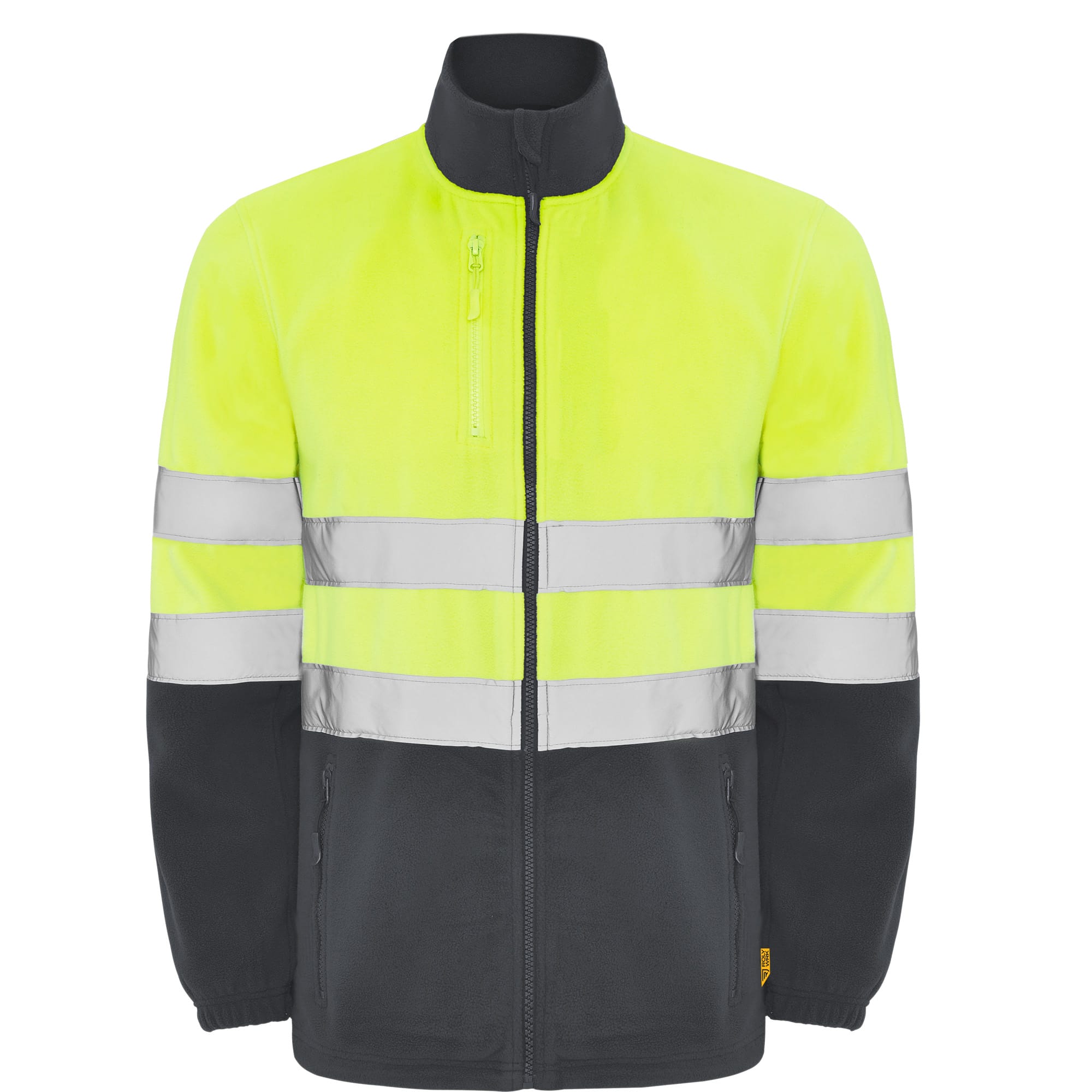 Warnschutz Hochsichtbare Fleecejacke Bestickt & Bedruckt ab 29,95 € - Ansicht 5