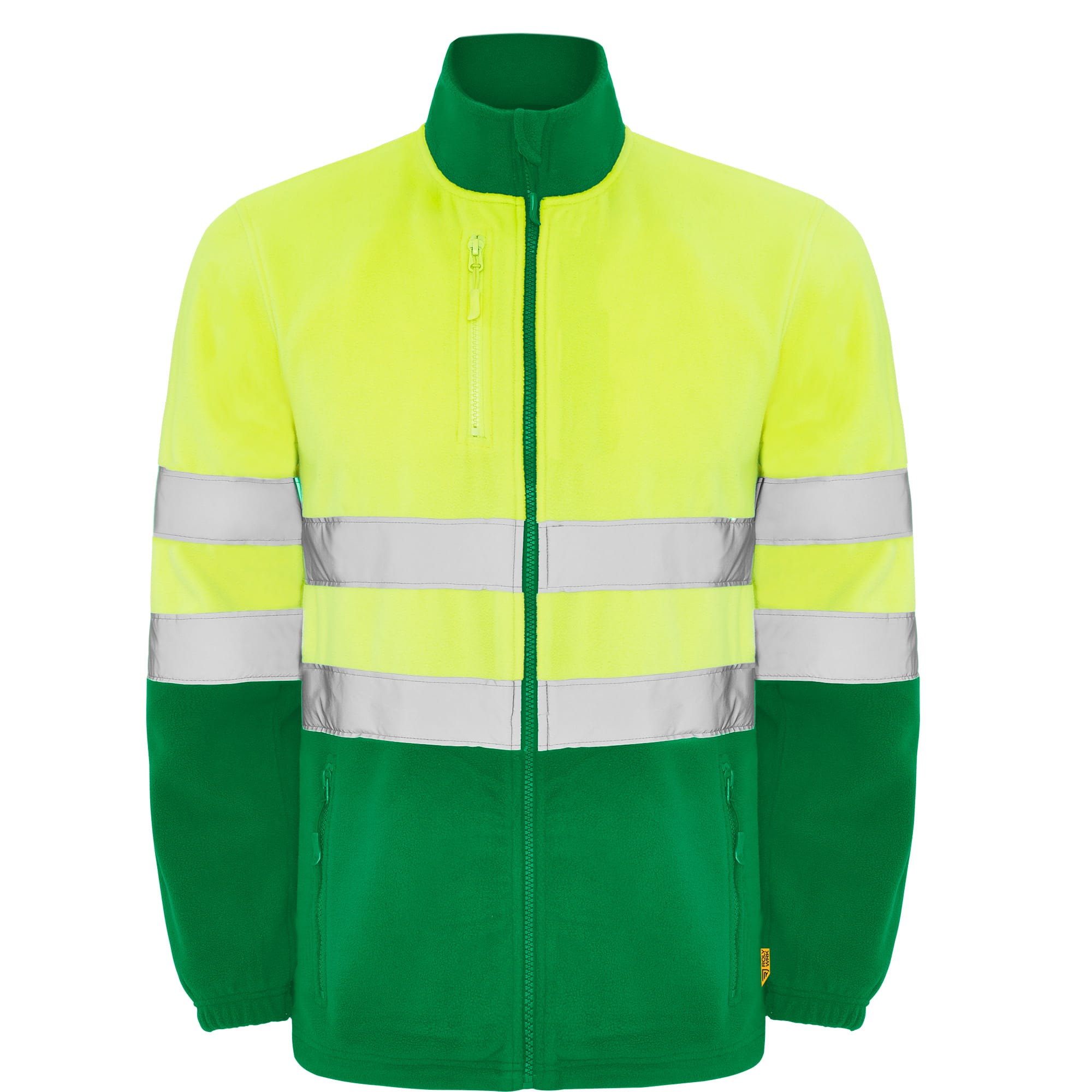 Warnschutz Hochsichtbare Fleecejacke Bestickt & Bedruckt ab 29,95 € - Ansicht 6