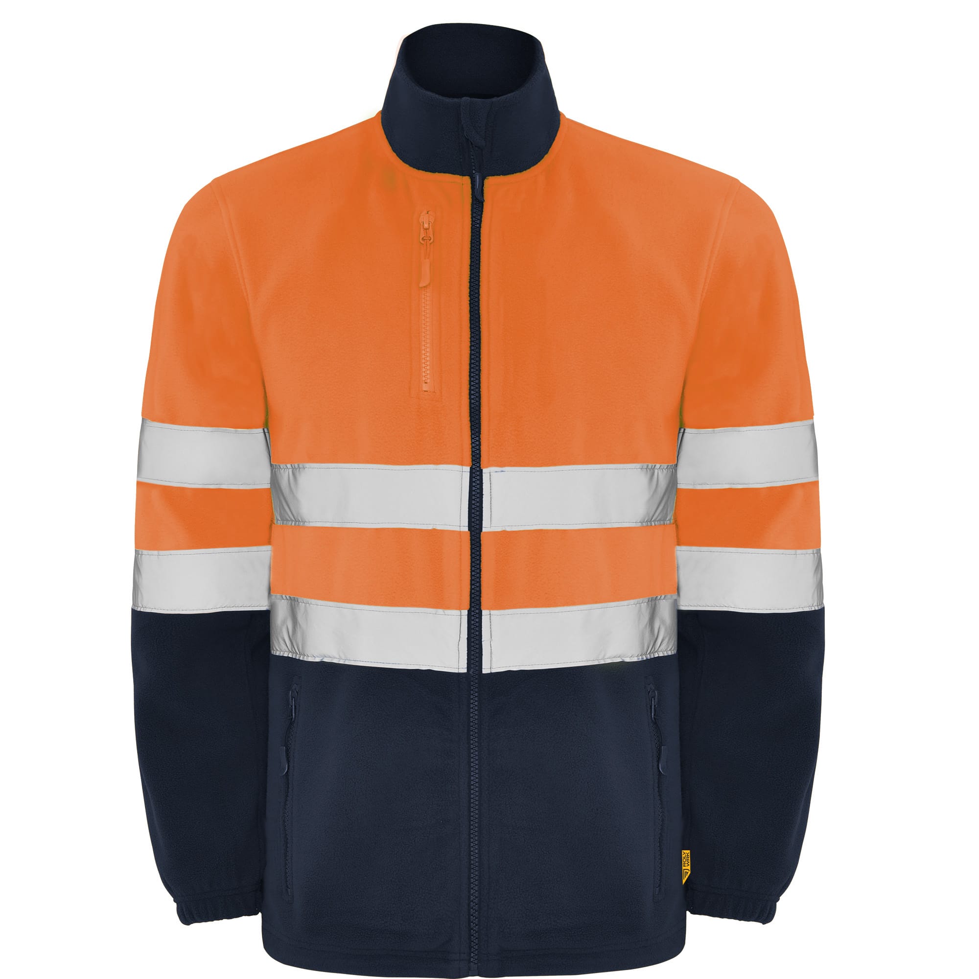 Warnschutz Hochsichtbare Fleecejacke Bestickt & Bedruckt ab 29,95 € - Ansicht 8