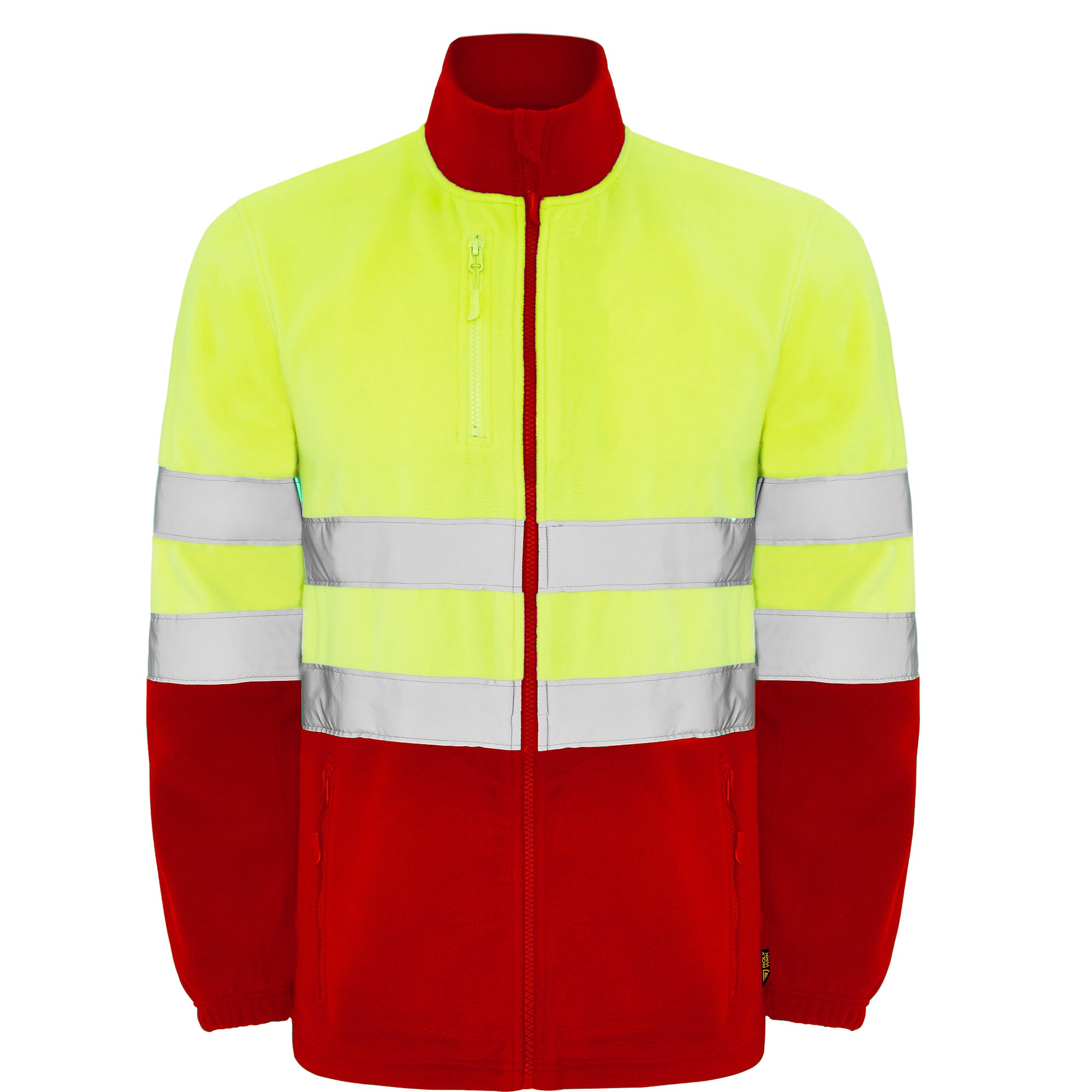 Warnschutz Hochsichtbare Fleecejacke Bestickt & Bedruckt ab 29,95 € - Ansicht 9