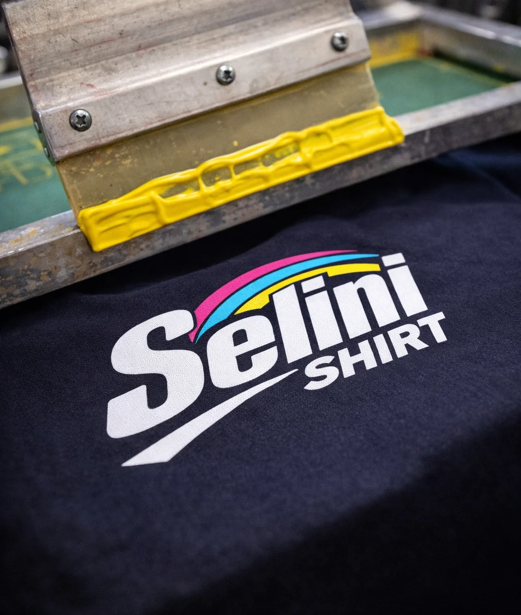Selini-Shirt Logo Siebdruck – Beispiel