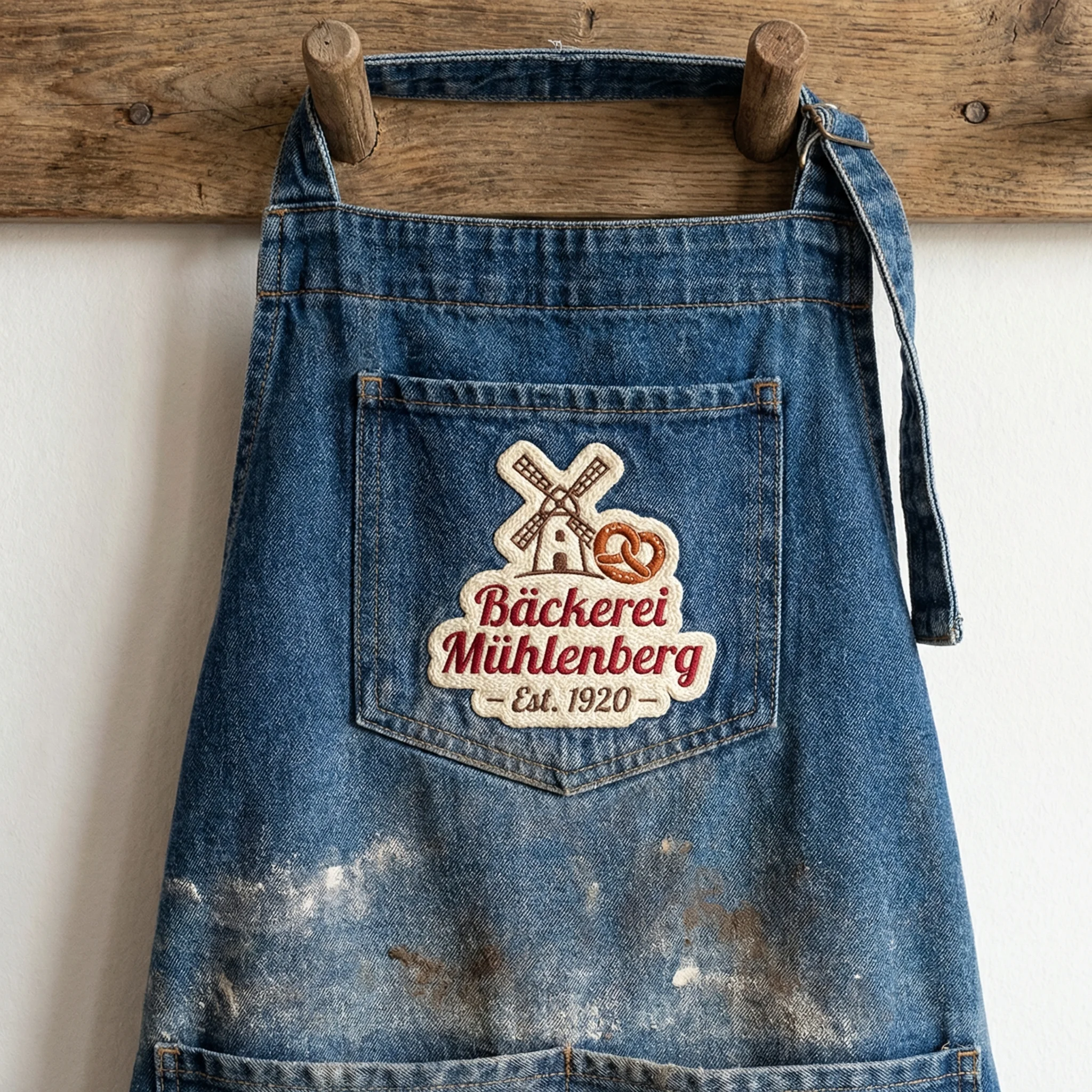 Schürzen besticken – Beispiel 3