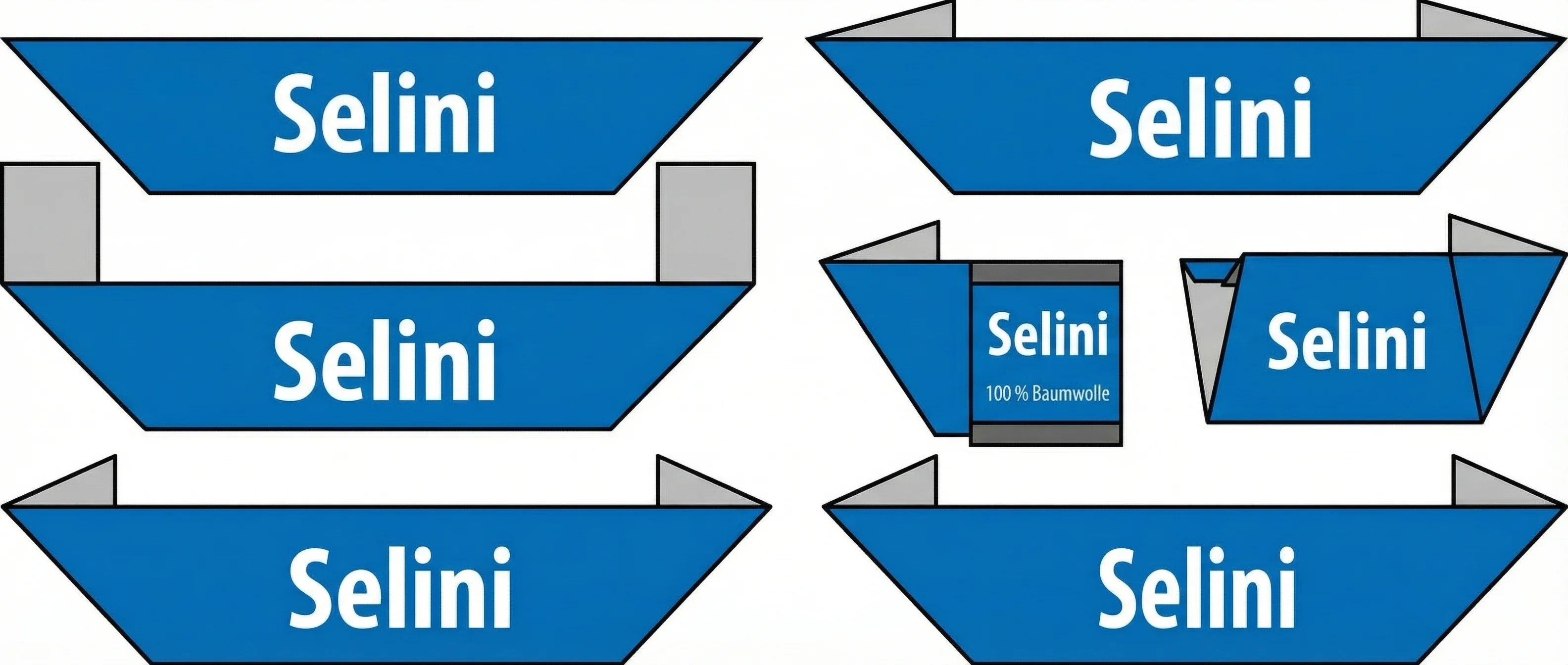 Gewebte Label – Textiletiketten