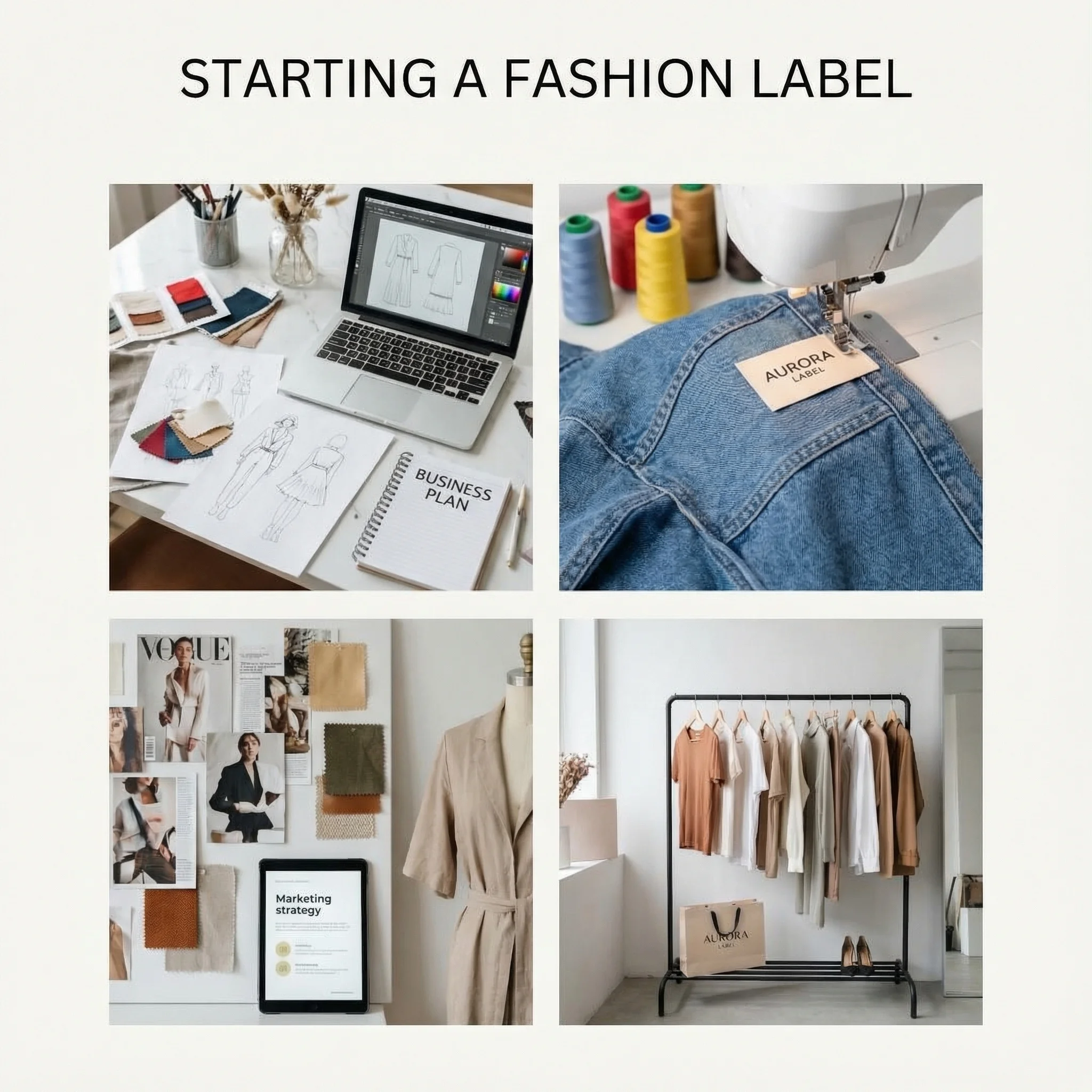 Modelabel gründen – Beispiel 1