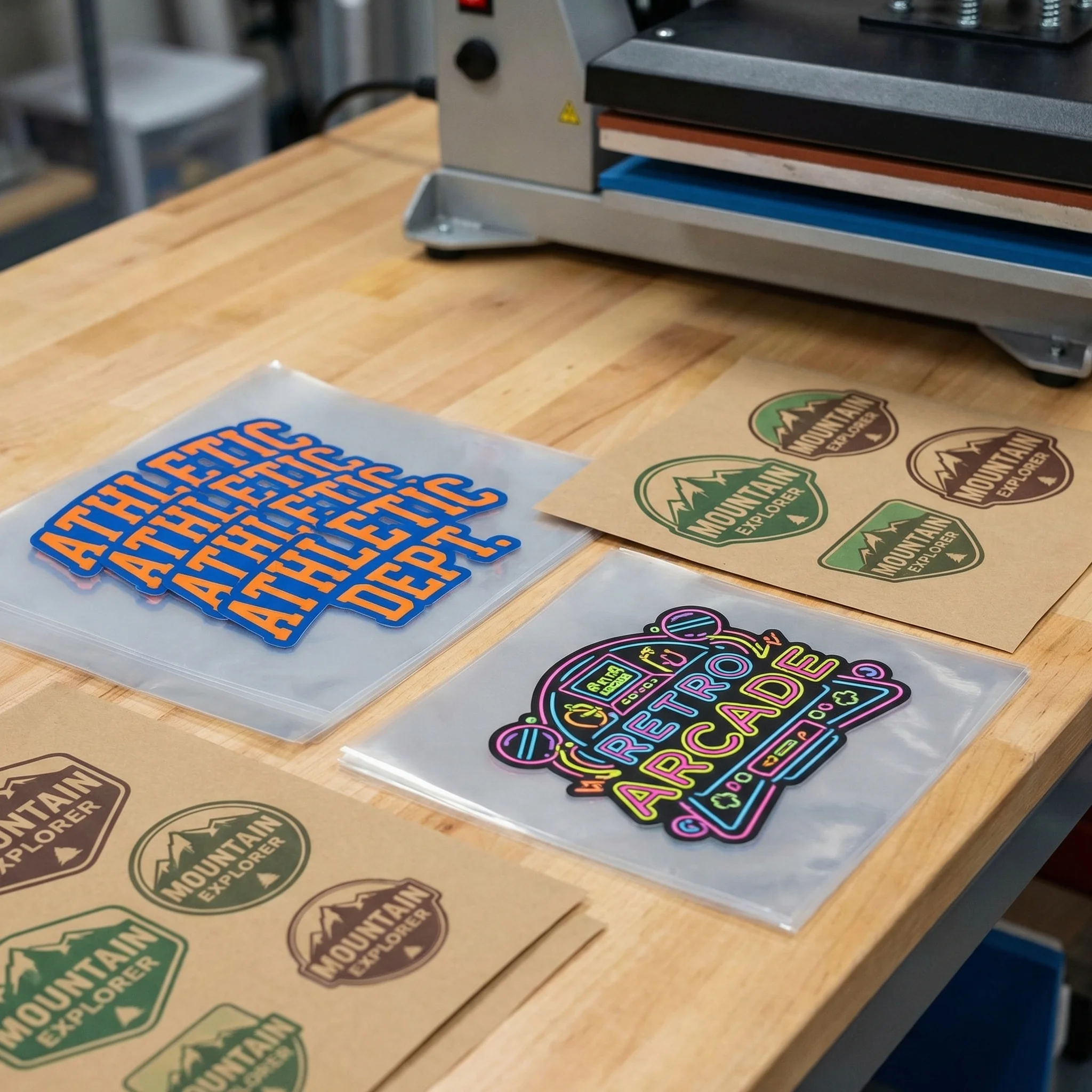 Plastisol Transfers – Produktion